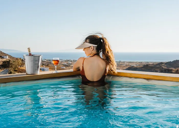 Naxos Aethereal View Lägenhetshotell Kastrákion